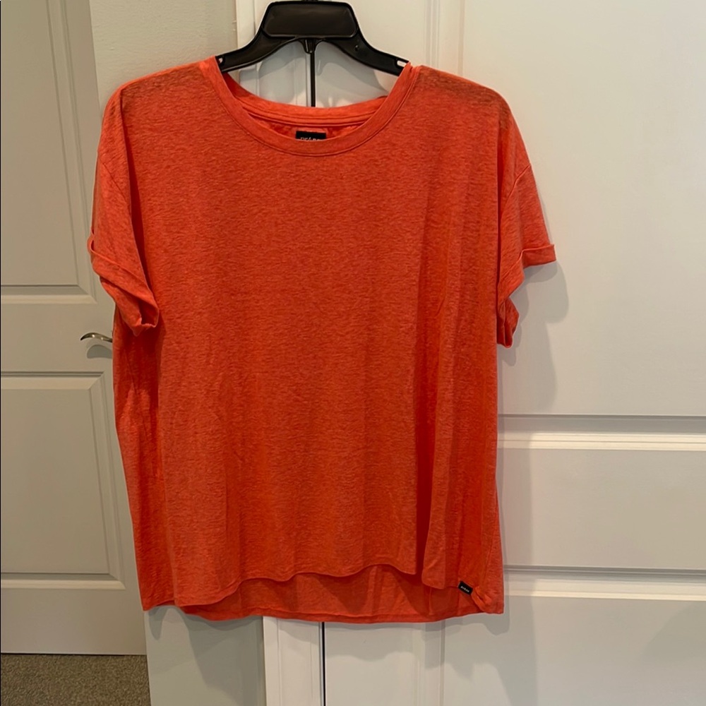 Prana Orange Women's Tee, size 2x